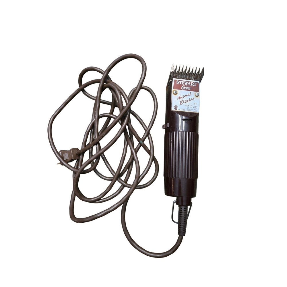 Vintage Stewart Oster Animal Clipper Model AC-326 Made In Japan Tested Works‎
